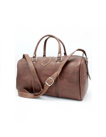 Borsa da viaggio in vera pelle