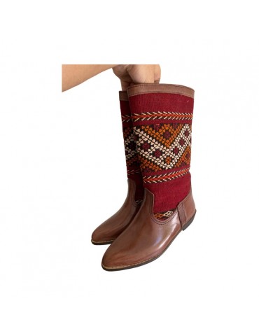Moroccan craftsmanship boot...