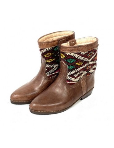 Genuine leather boot 100% handmade Moroccan craftsmanship