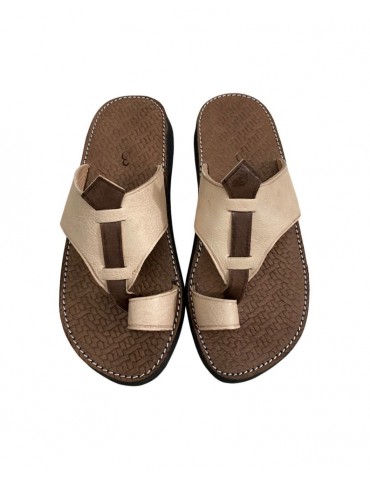 Sandal i mycket hög kvalitet i äkta läder för män