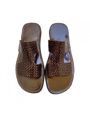Men's fashion real leather luxury sandal