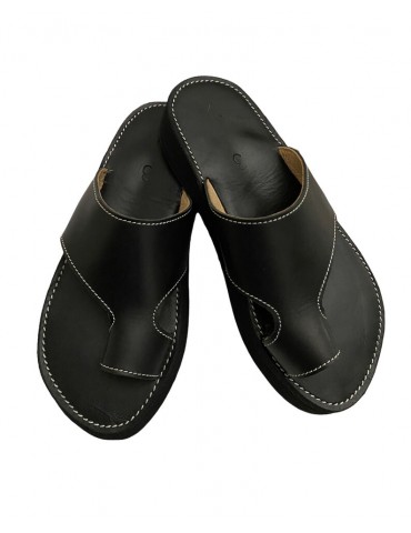 Sandal i ægte læder til mænd i meget høj kvalitet