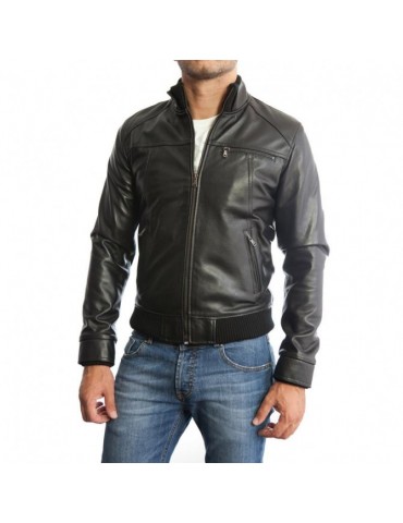 Leather Jacket for Men:...