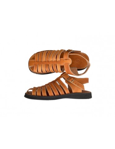 Handgefertigte Sandale aus echtem Leder – natürlicher Komfort und handwerkliche Eleganz“