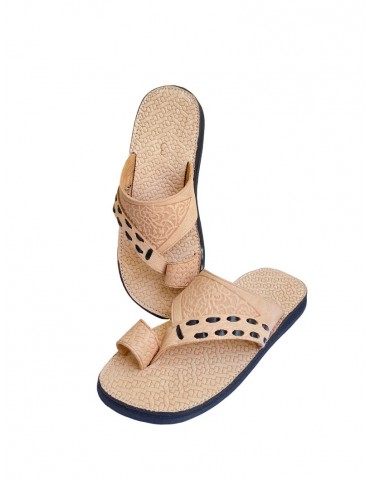 Håndlavet sandal i ægte læder - naturlig komfort og håndværksmæssig elegance"