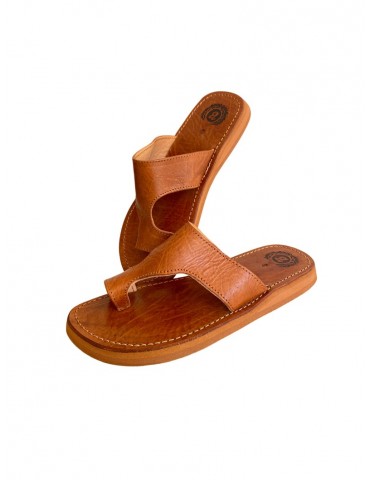 Handmade Real Leather Sandal - Natural Comfort and Artisanal Elegance"