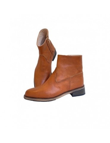 real leather ankle boots:...