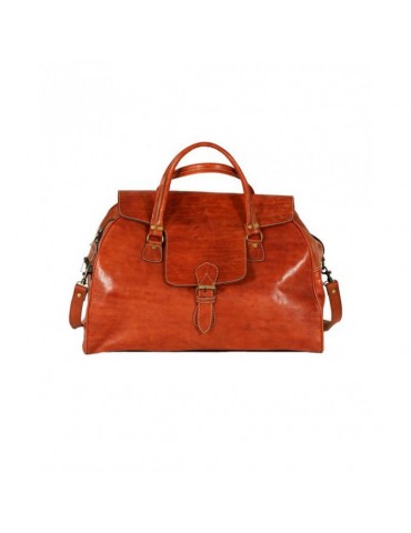 Borsa da viaggio in vera pelle