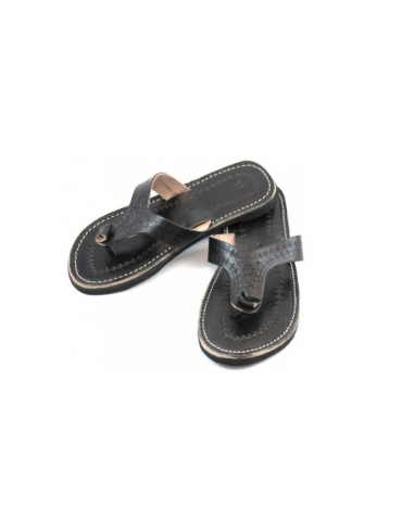 Comfortable sandal in real leather 100% handmade