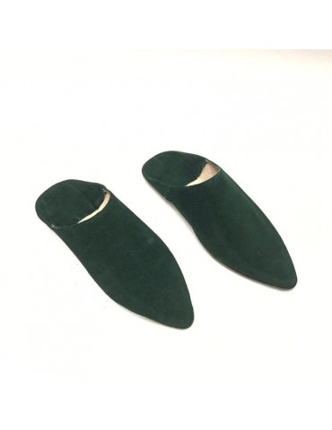 High-end suede slipper