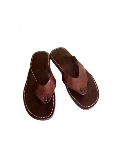 Marokko naturlig læder sandal