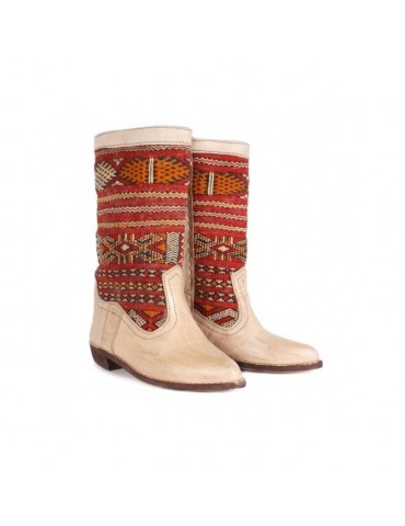 Crafts Marrakech boot i äkta läderfinish