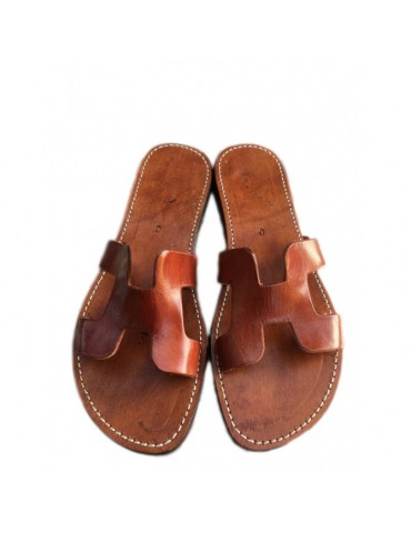 Genuine leather sandal