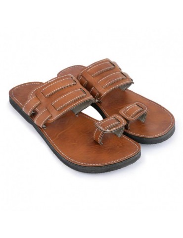 traditional handcrafted leather sandal