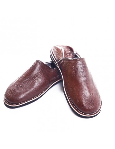 High-end real brown leather...