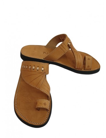 Men's sandal in real solid...