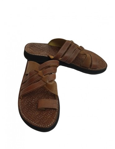 Men's sandal in real solid...