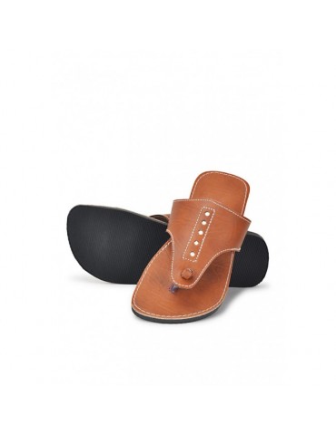 Original natural cowhide leather sandal