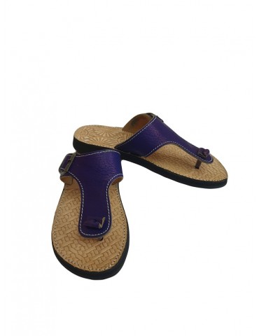 Unique style handcrafted natural leather sandal
