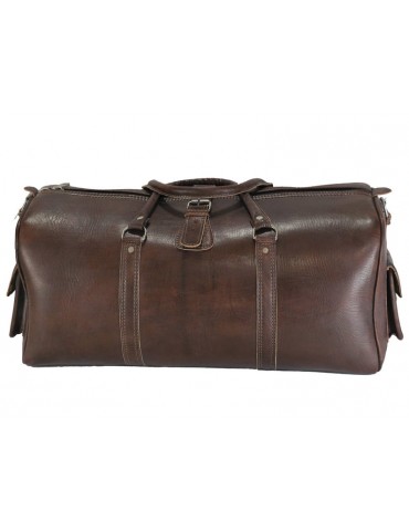 Original brunt läderväska