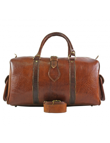 Original brunt läderväska