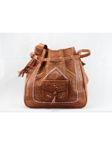 Handmade Natural Leather Shoulder Bag