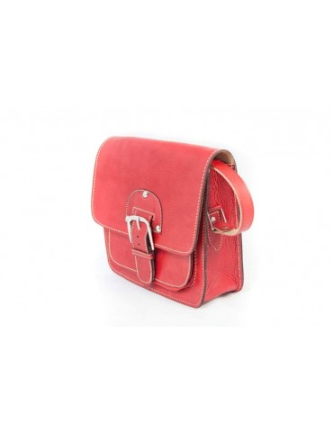 Malý kožený crossbody kabelka
