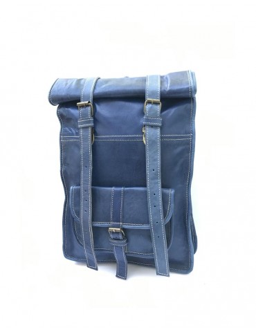Good quality original leather backpack