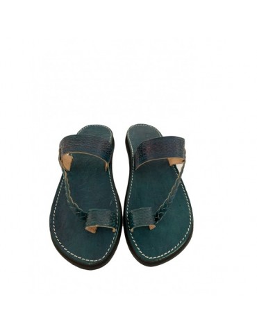 Summer sandal in real leather