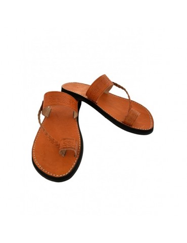 læders comfort sandal