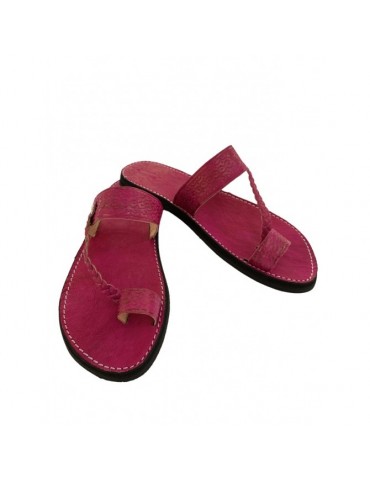 Leather comfort sandal