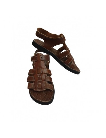 Leather sandal for men