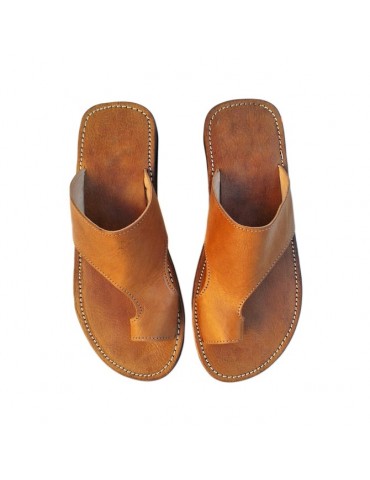 Top quality genuine leather sandal