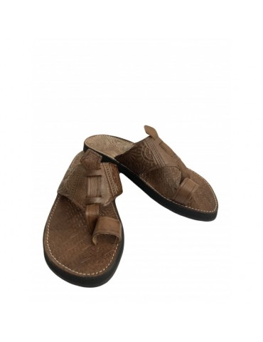 top quality genuine leather sandal