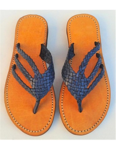 copy of Handgefertigte Sandale aus echtem Leder