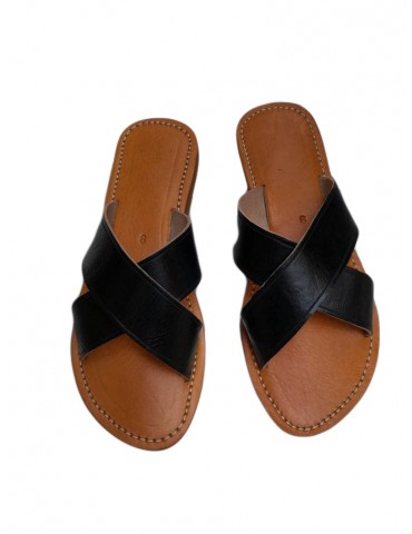 Håndlavet ægte læder sandal
