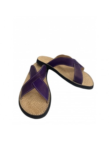 Feminin crossover sandal
