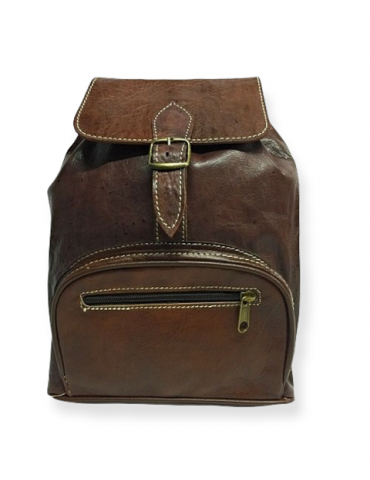 Fashion Authentic Handcrafted Leather Handmade Backpack
