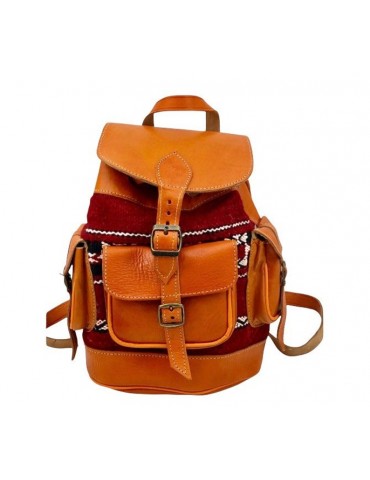 Sac à dos vrai cuir
