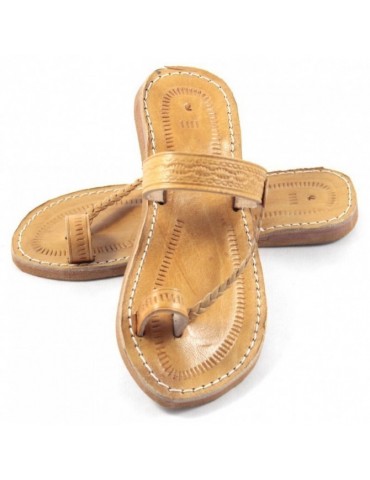Genuine leather sandal