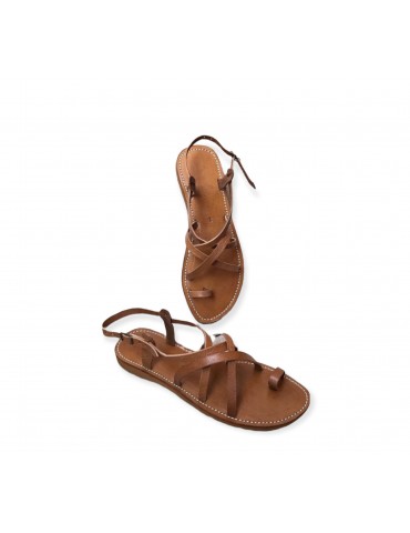 Håndlavet original læder mode sandal