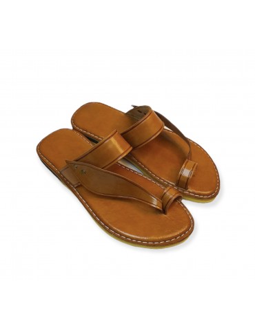Bequeme Sandale aus echtem Leder