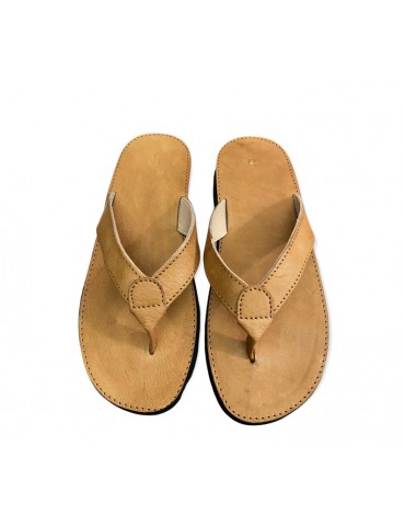 Sandal i ægte læder 100%...