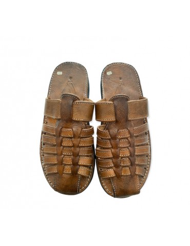 100% handmade braided real leather sandal