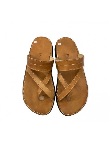 100% håndlavet sandal i ægte læder
