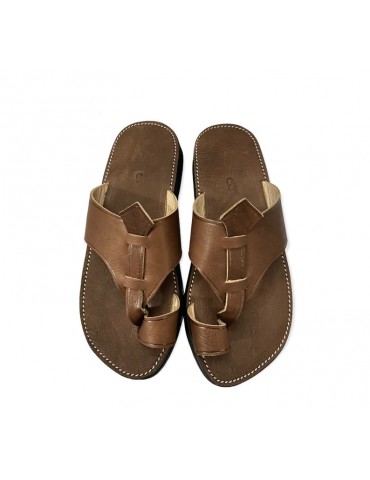 Morocco natural leather sandal